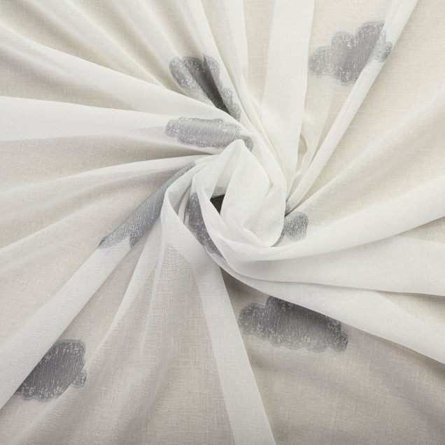 Perdea Cumulus, Gri - imagine 5