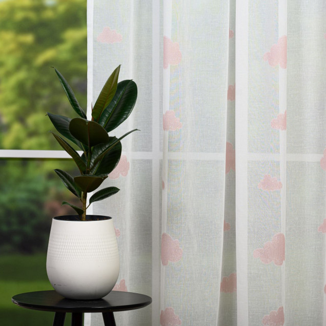 Perdea Cumulus, Roz - imagine 4