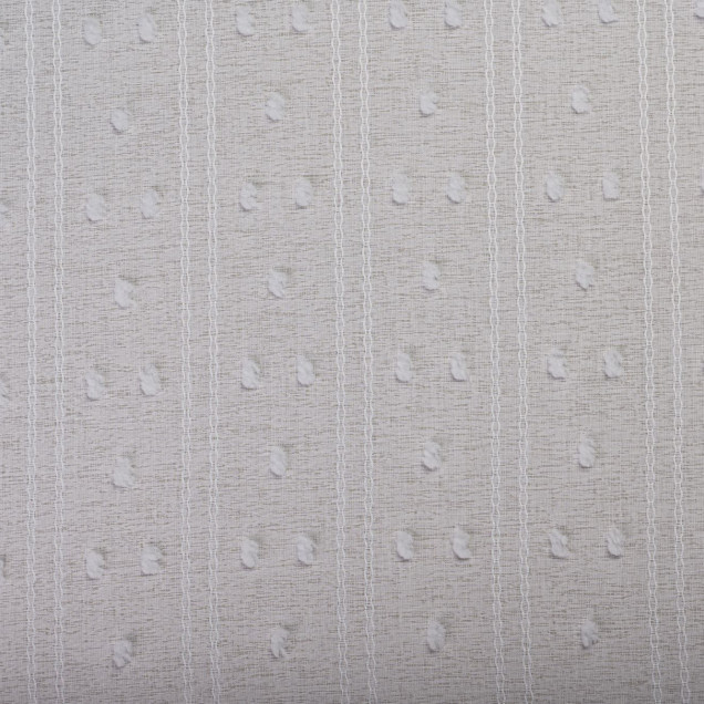 Perdea Justine, Alb - imagine 3