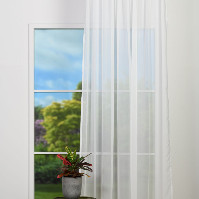 Perdea Laurie, Alb - imagine 4