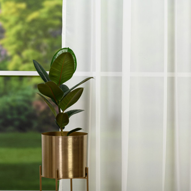 Perdea Laurie, Crem - imagine 4