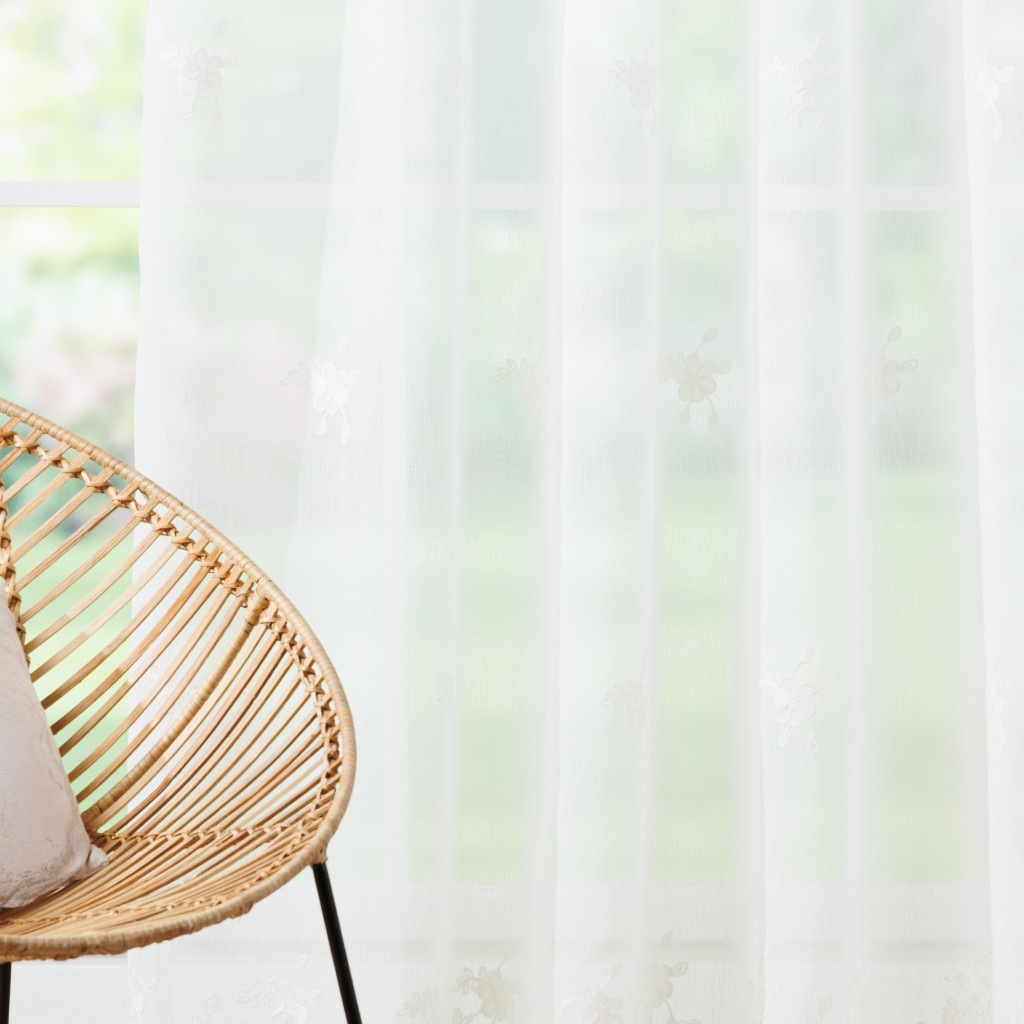 Perdea Meda, Alb - imagine 2