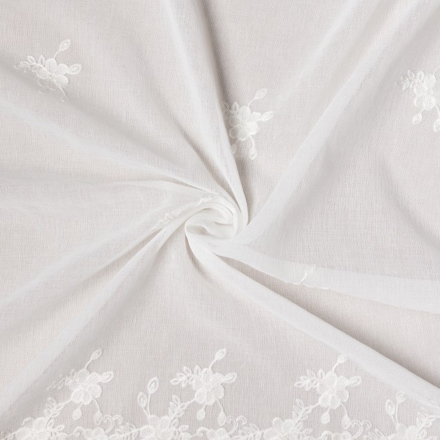 Perdea Meda, Alb - imagine 5