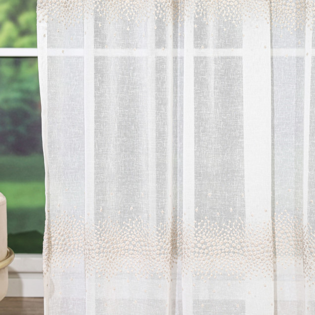 Perdea Rosada, Bej - imagine 4