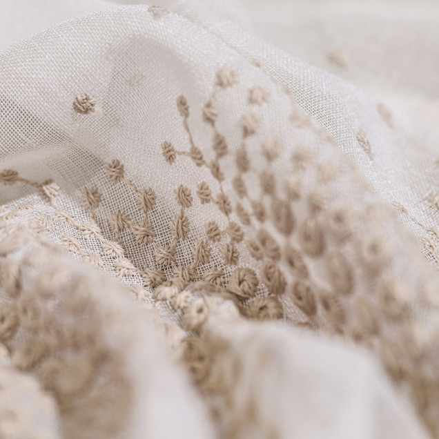 Perdea Rosada, Bej - imagine 5