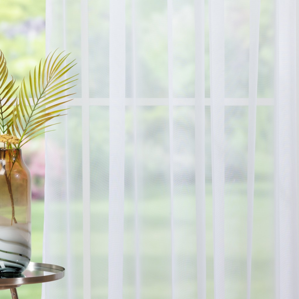 Perdea Silk, Alb - imagine 2