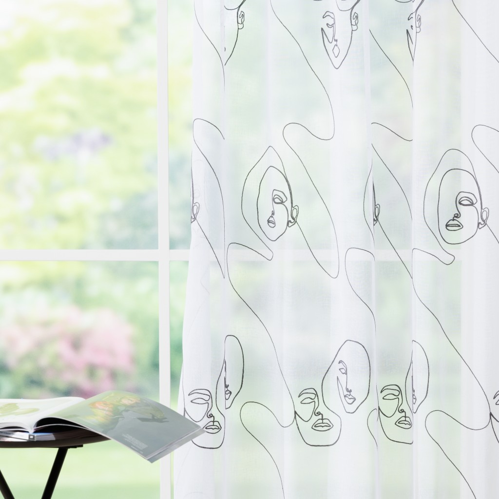 Perdea Viso, Negru - imagine 2