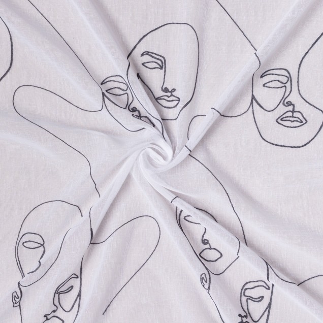 Perdea Viso, Negru - imagine 5