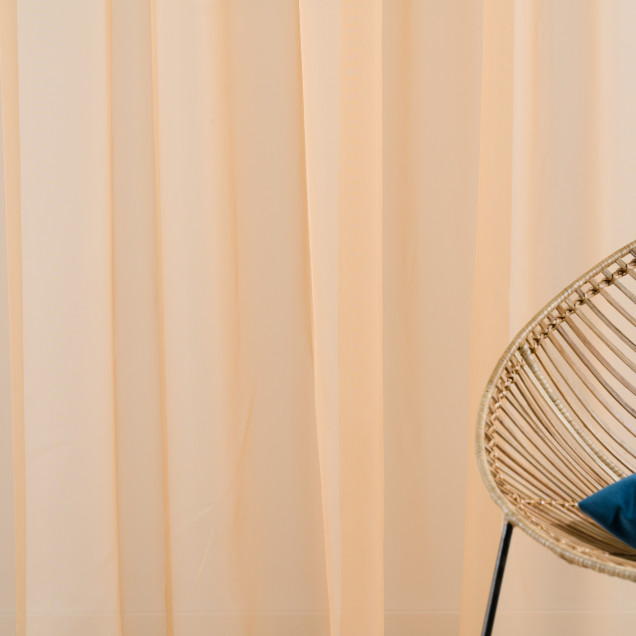 Perdea Voile, Cappuccino - imagine 4