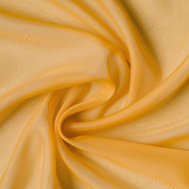 Perdea Voile, Galben-Portocaliu - imagine 4