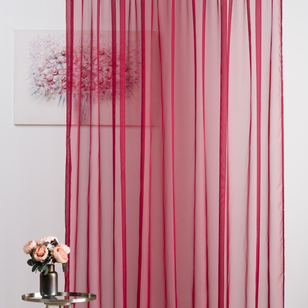 Perdea Voile, Visiniu