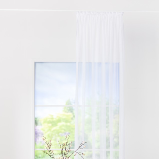 Perdea Volos, Alb - imagine 4