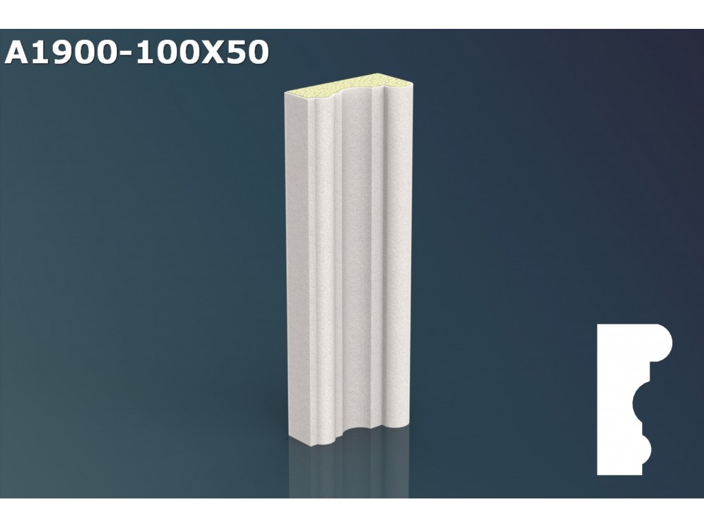 Profil ancadrament ferestre JA035 - 10x5x200cm