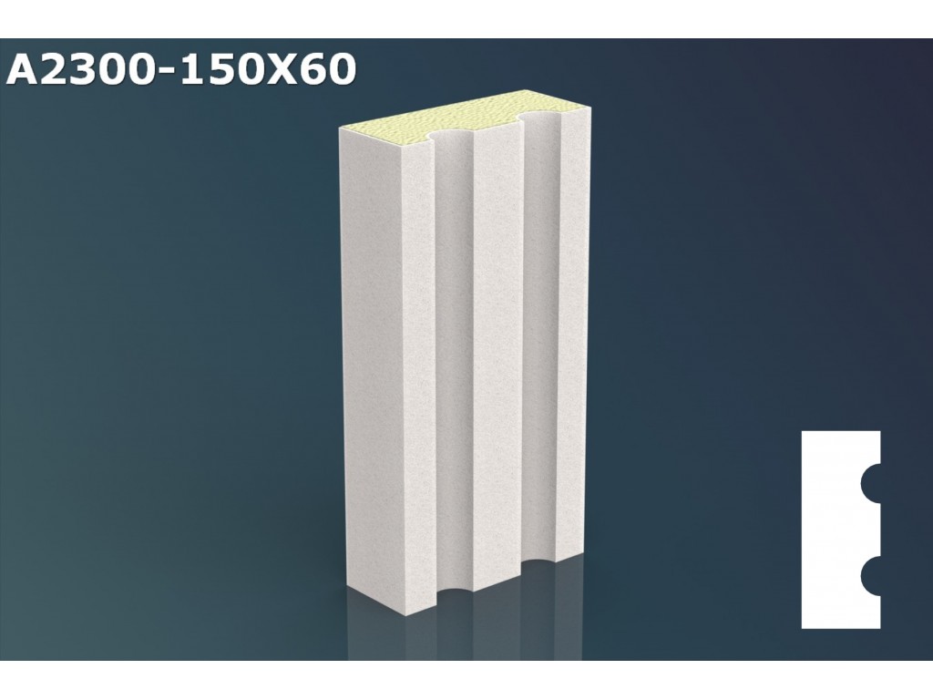 Profil ancadrament ferestre JA039 - 15x6x200cm