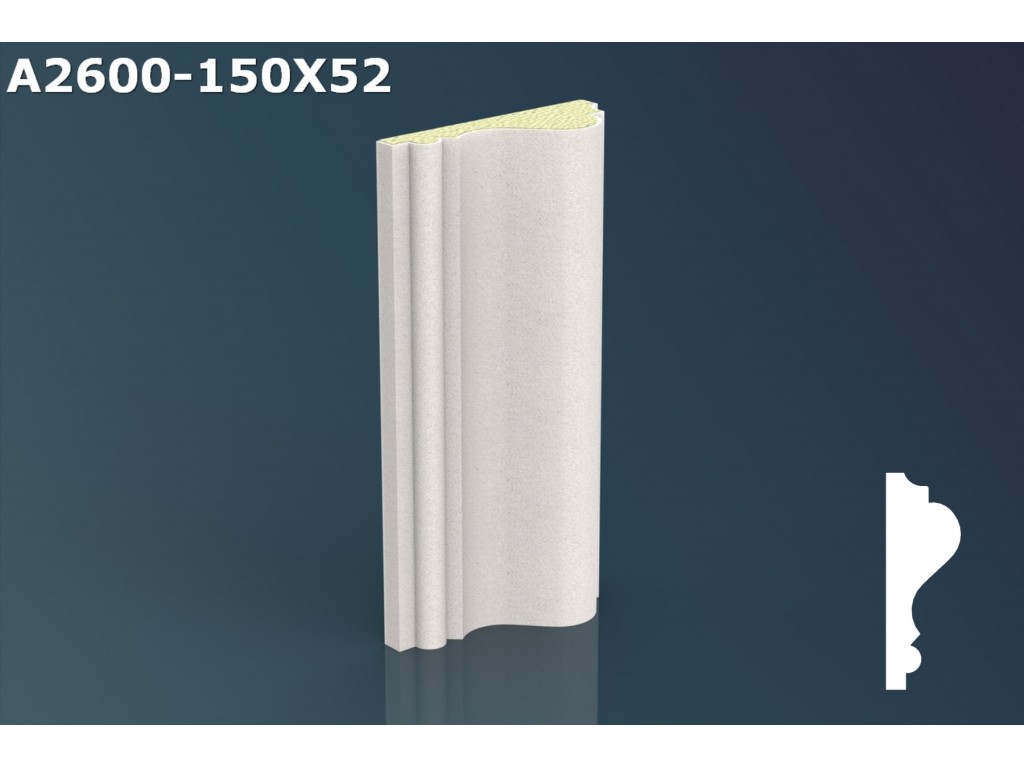 Profil ancadrament ferestre JA041 - 15x5x200cm