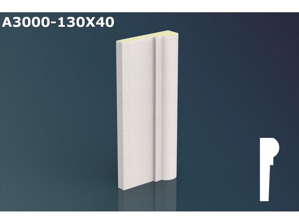 Profil ancadrament ferestre JA045 - 13x4x200cm