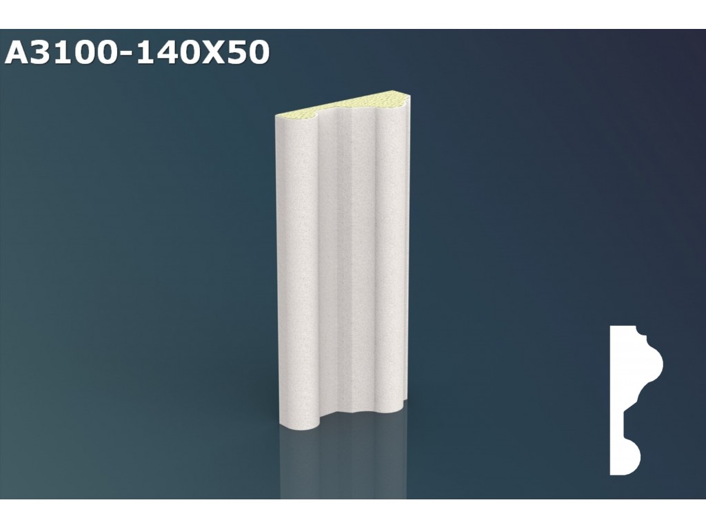 Profil ancadrament ferestre JA046 - 14x5x200cm