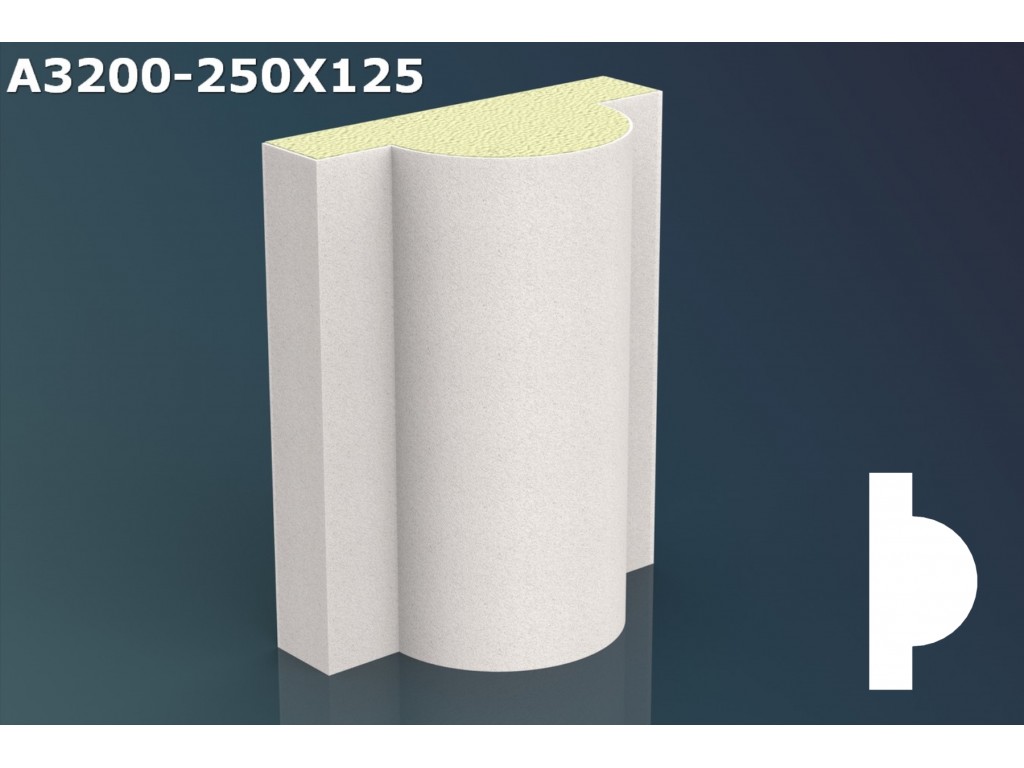 Profil ancadrament ferestre JA047 - 25x12.5x200cm