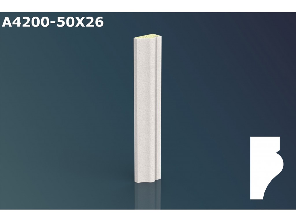 Profil ancadrament ferestre A4200- 5x2.6x200cm