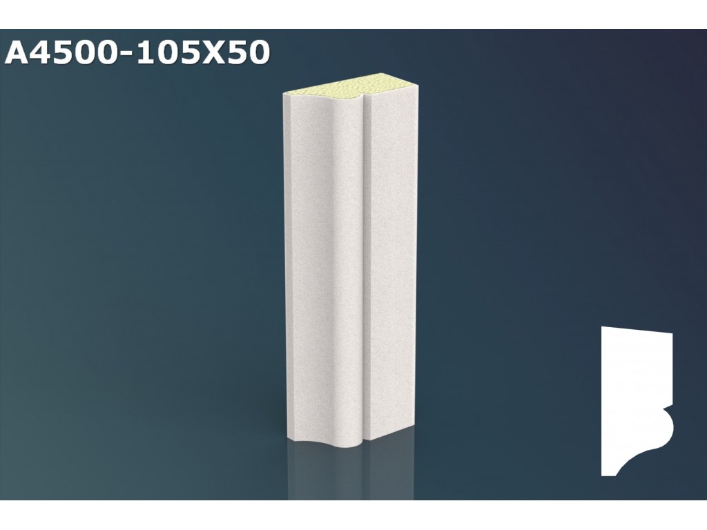 Profil ancadrament ferestre A4500 - 10.5x5x200cm