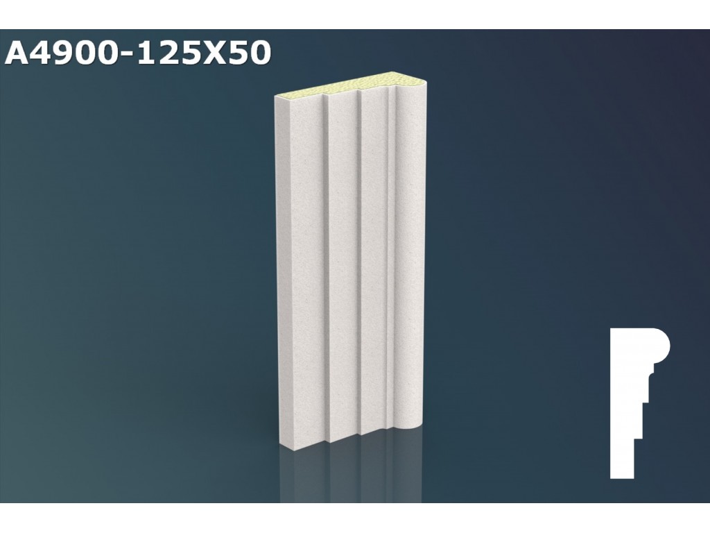 Profil ancadrament ferestre A4900 - 12.5x5x200cm