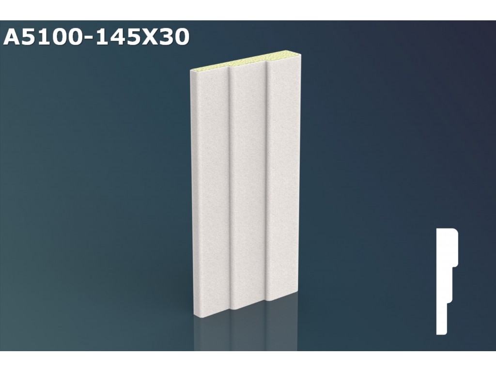 Profil ancadrament ferestre A5100 - 14.5x3x200cm