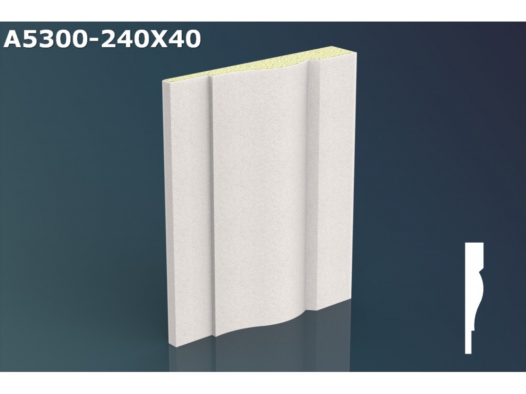 Profil ancadrament ferestre A5300- 24x4x200cm