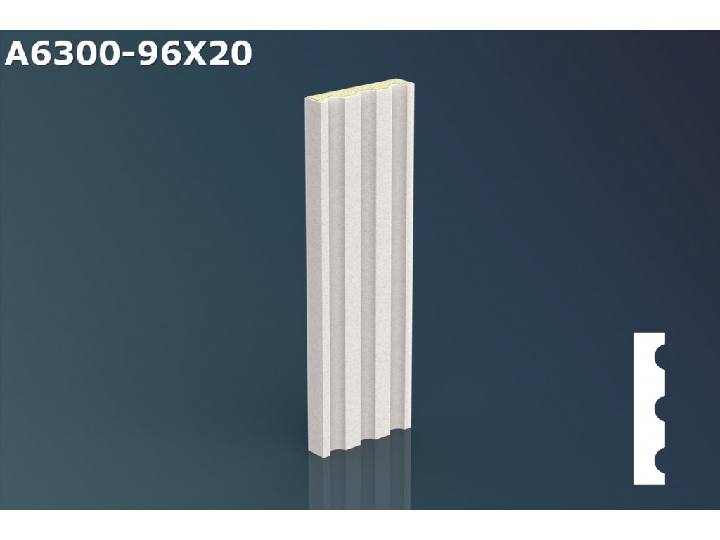 Profil ancadrament ferestre A9900- 9.6x2x200cm