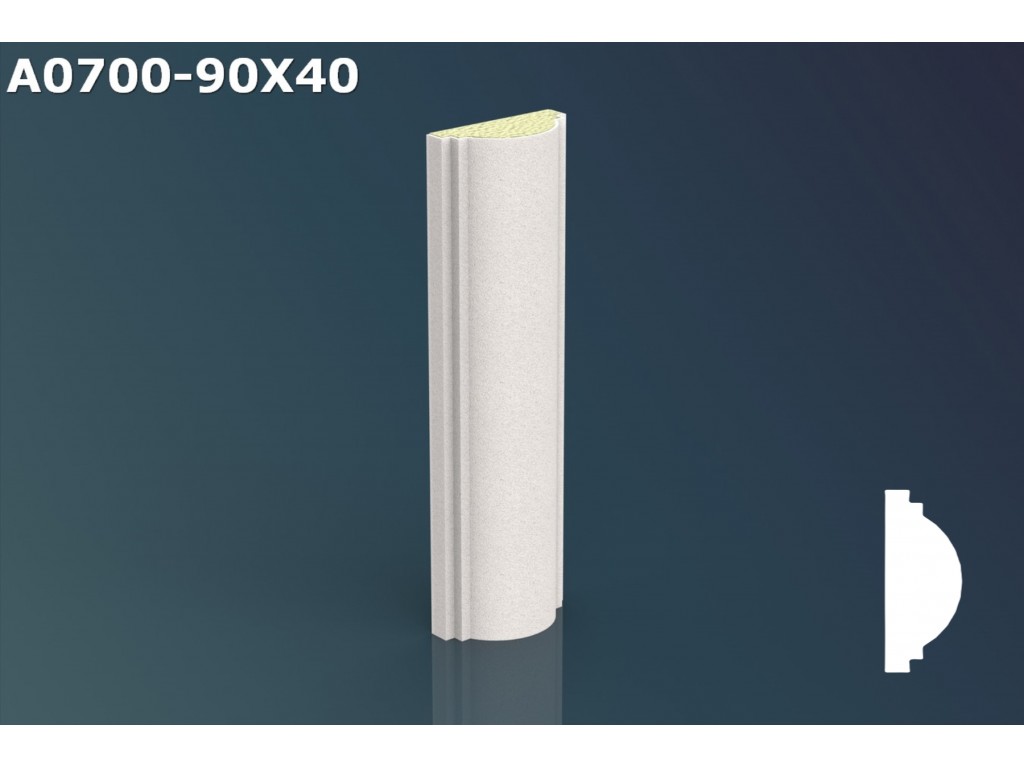 Profil ancadrament ferestre si usi JA019- 9x4x200cm