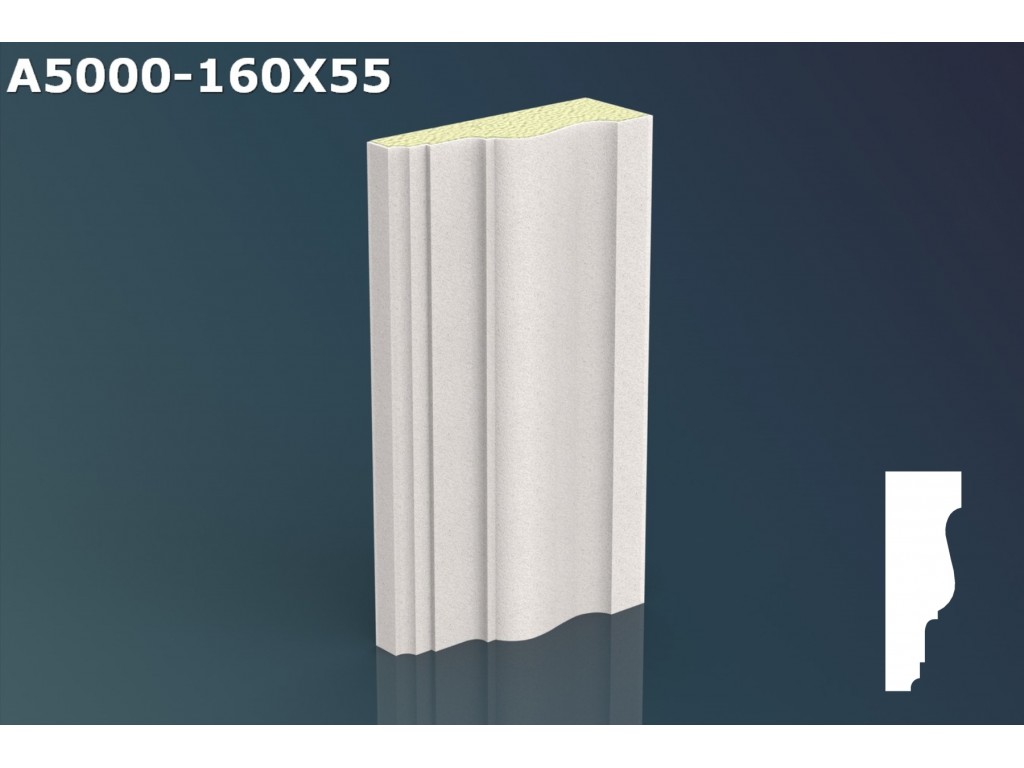 Profil ancadrament ferestre si usi JA021 - 16x5.5x200cm