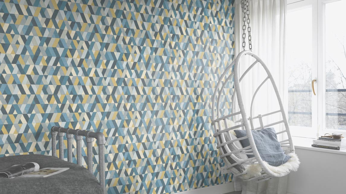 Tapet geometric Barbara Home Collection II Rasch cod 536744 - imagine 4