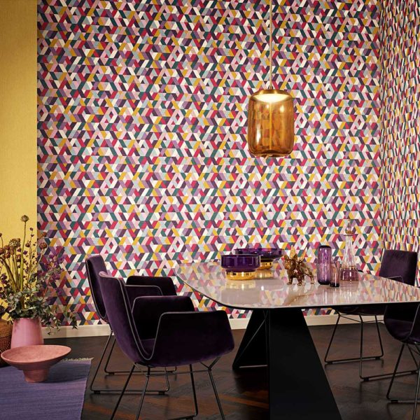 Tapet geometric Barbara Home Collection II Rasch cod 536751 - imagine 2