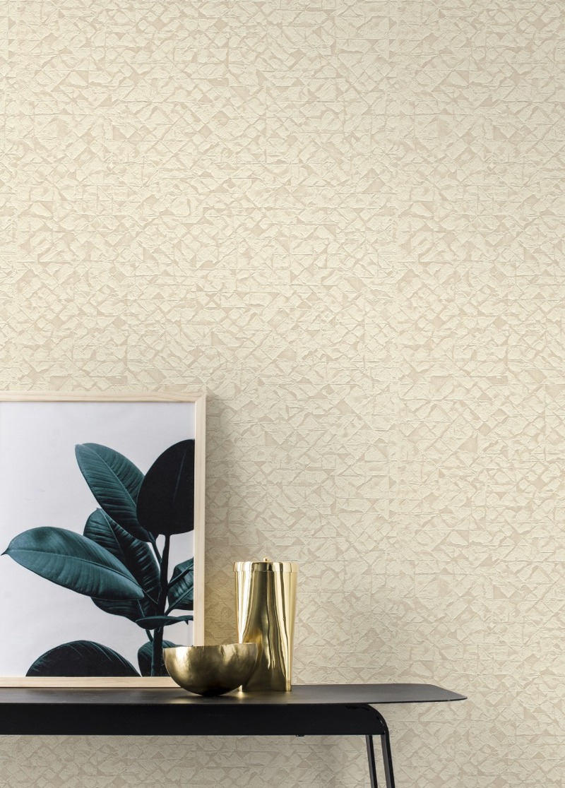 Tapet geometric Kalahari Rasch cod 704334 - imagine 3