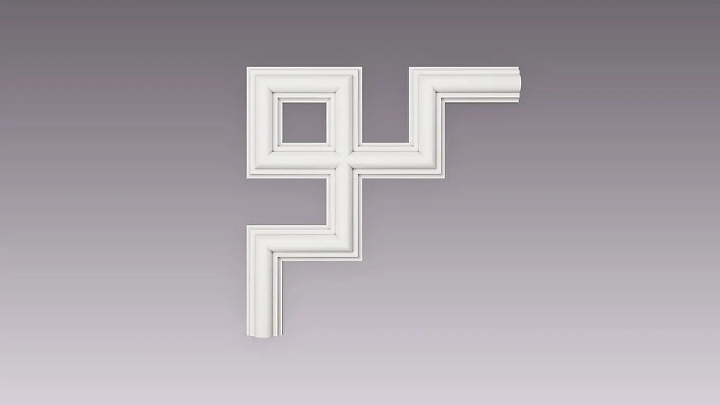 Coltar Decorativ Poliuretan Cezar B104-12