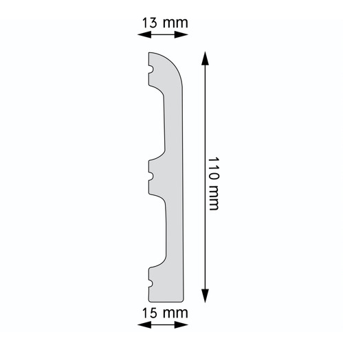 Plinta decorativa Durotec 10 - imagine 2