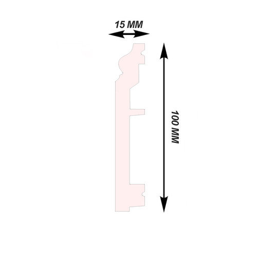 Plinta decorativa Durotec 80 - imagine 2